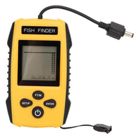 TL88 Fish Finder, Fish Depth Finder with Sonar Sensor Transducer LCD Display Portable Fish Finder for Boat Ice Fishing, Handheld Transducer Fish Finder Kit
