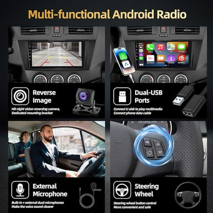 EKAT [2+64G] Android Car Stereo for Mazda 5 2010-2015 – Feature Highlight