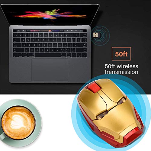 Mouse VSVABEFV: VSVABEFV Cool Wireless Mouse 2.4G Portable – Packaging