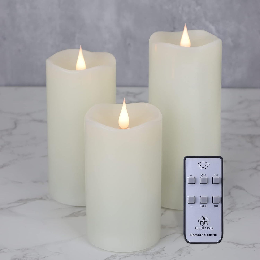 Set of 3 Flameless Candles