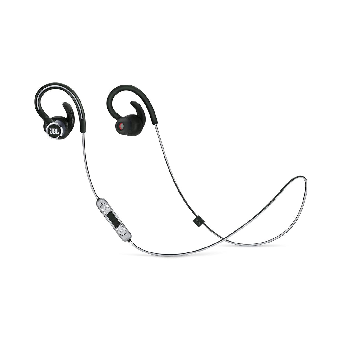 JBL Reflect Contour 2.0, Secure Fit, in-Ear Wireless Sport Headphone with 3-Button Mic/Remote - Black