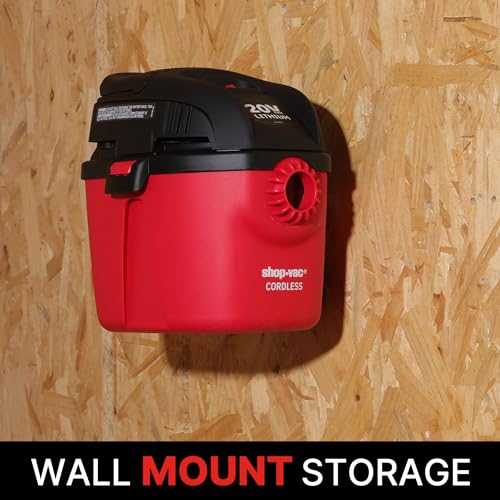 Vacuum Shop: Wet Dry Cordless Vacuum Cleaner 8.0 Peak Kpa – In Use