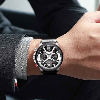 Fanmis Mens Luxury Watches: Business Chronograph Dress Watch – Packaging