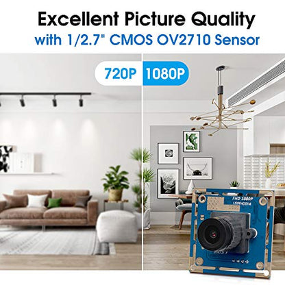SVPRO 1080P: HD USB Camera Module with 2MP OV2710 CMOS – Side View