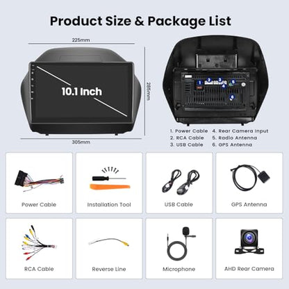 Android Car Stereo for Hyundai Tucson IX35 2010-2015 Radio – Feature Highlight