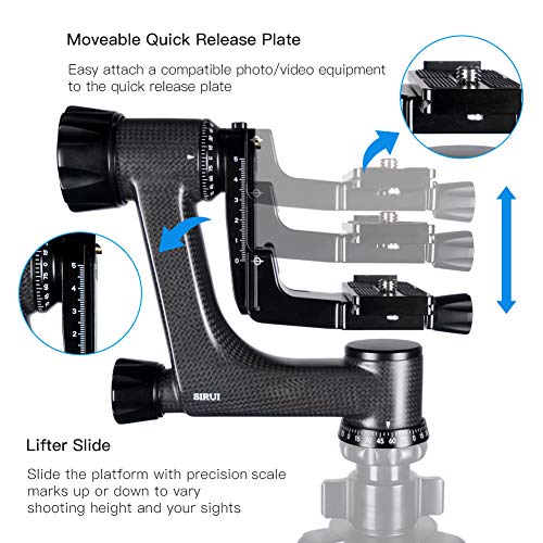 SIRUI PH-Series Carbon Fiber Gimbal Head (PH-10) – In Use