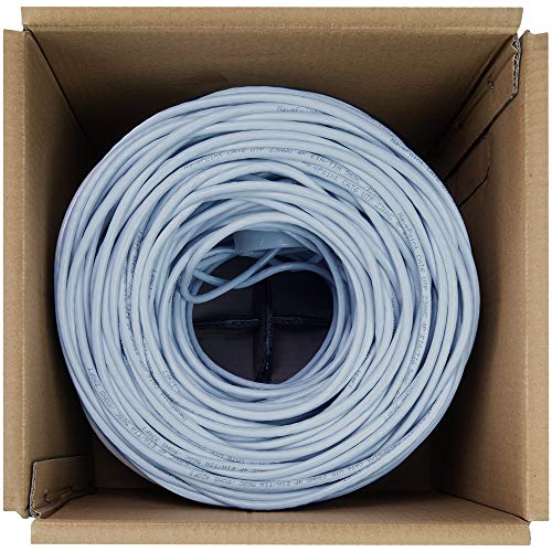 CAT6 Cable: NavePoint 500ft CCA Bulk CAT6 Ethernet Cable – Close-up Detail
