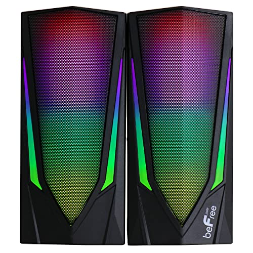 Befree Sound 2.0 Computer Gaming Speakers – Front View