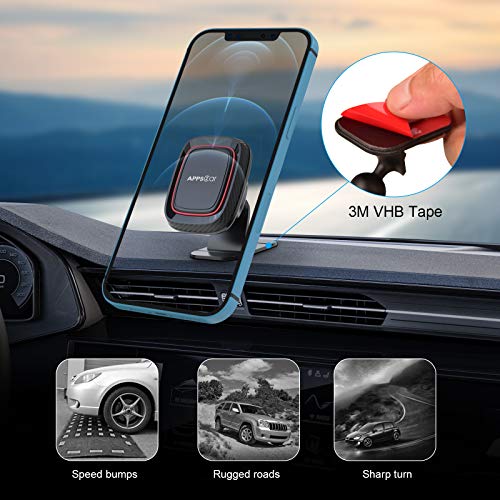 APPS2Car Magnetic Phone Holder for Car – Side View