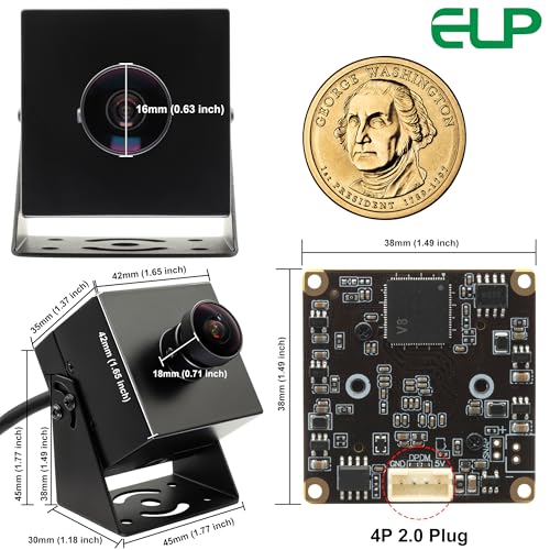 Camera Computer: ELP 1080P 120fps USB Fisheye Camera – In Use