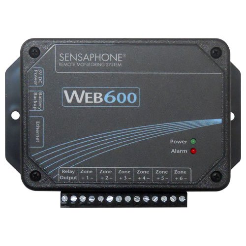 Sensaphone Web600: Advanced Web-Based Monitoring Alarm – Front View