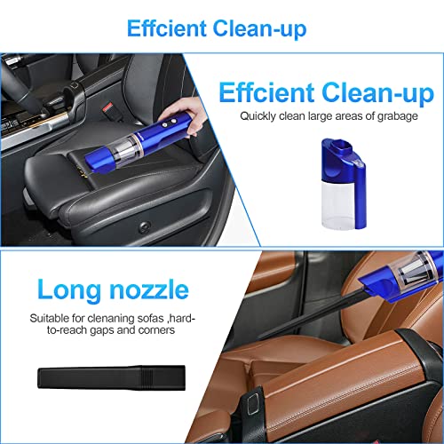 Vacuum Car: HAPPTWS 16000Pa Cordless Handheld Vacuum – In Use