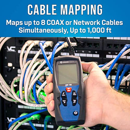 Cable Management: Jonard Tools CM-100 Cable Mapper Pro with – Close-up Detail