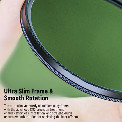 NEEWER 82mm Polarizer Filter: 24 Layer Multi Resistant Nano – Feature Highlight