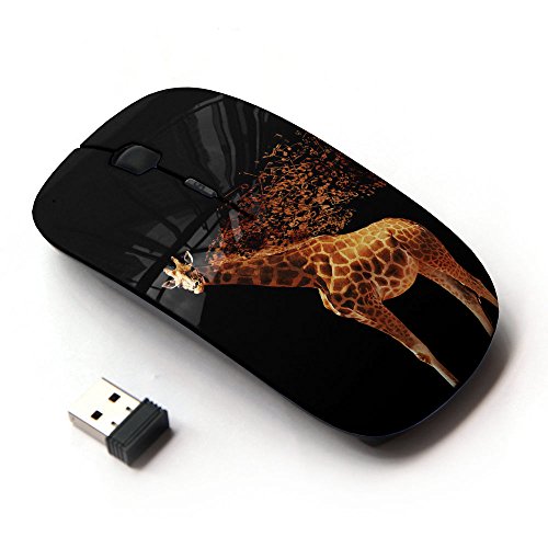 KawaiiMouse [ Optical 2.4G Wireless Mouse ] Cool Glowing – Front View