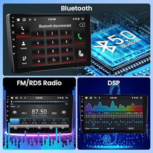 8 Core 4+64G Android Car Radio Stereo for Toyota Corolla – In Use
