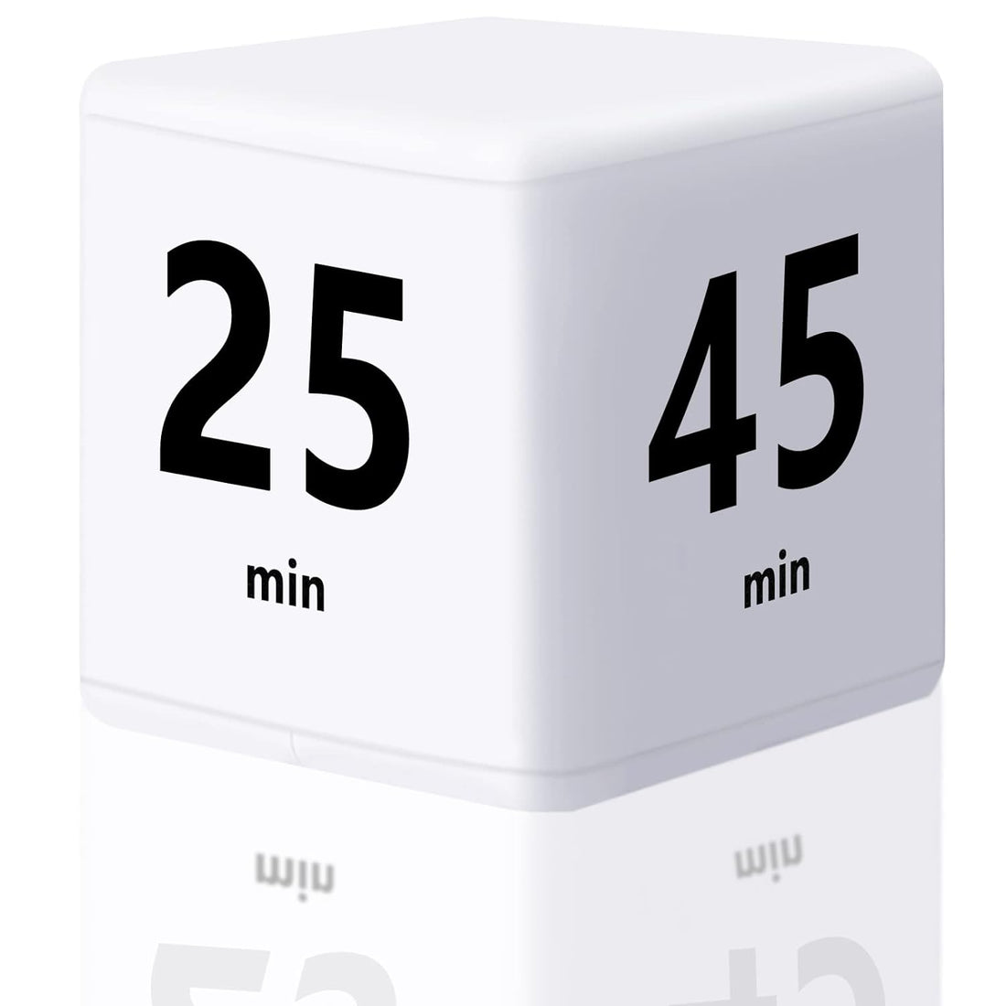 Cube Timer , Gravity Sensor Flip Timer ,Cube Countdown Timer 5-15-25-45 Minutes for Time Management