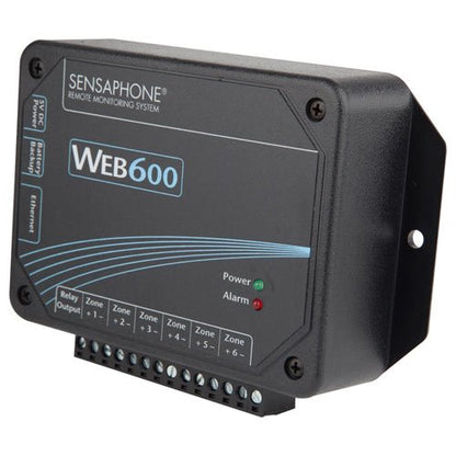 Sensaphone Web600: Advanced Web-Based Monitoring Alarm – Close-up Detail