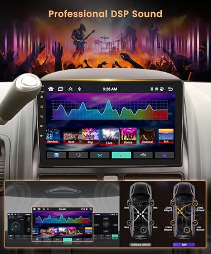 8 Core 4G+64G Android 13 Car Radio for Honda CRV 2002-2006 – Packaging
