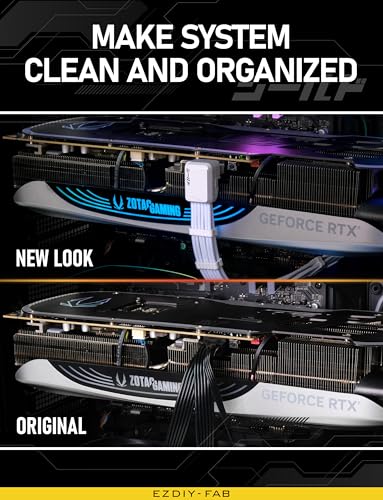 PCIe Extension: EZDIY-FAB Shield PCIE 5.1 GPU Extension – In Use