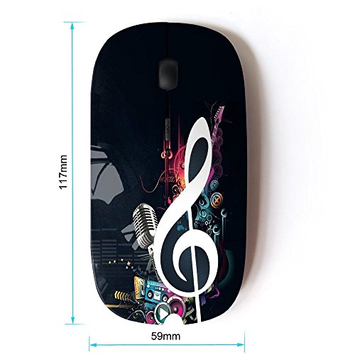 Kawaiimouse Optical: KawaiiMouse 2.4G Wireless Mouse Cool – Side View