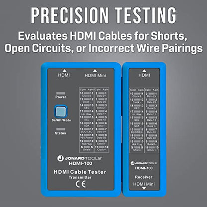 HDMI Cable Tester: Jonard Tools HDMI-100 High-End HDMI and – Side View