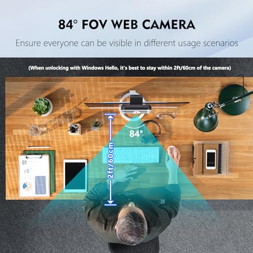 Webcam Camera: TOALLIN 2K QHD Auto-Focus Computer Camera – Packaging