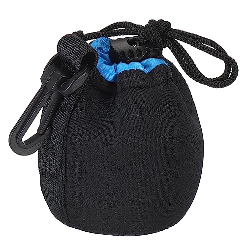 PATIKIL Camera Lens Bag: 2.8" IDx3.9 H Drawstring Lens – Front View