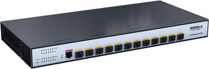 12 Port 10G SFP+ Smart Switch – Front View