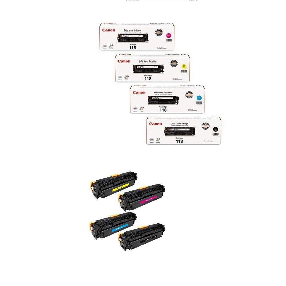 Canon 118 Toner Cartridge (1, Black, Cyan, Magenta, Yellow)