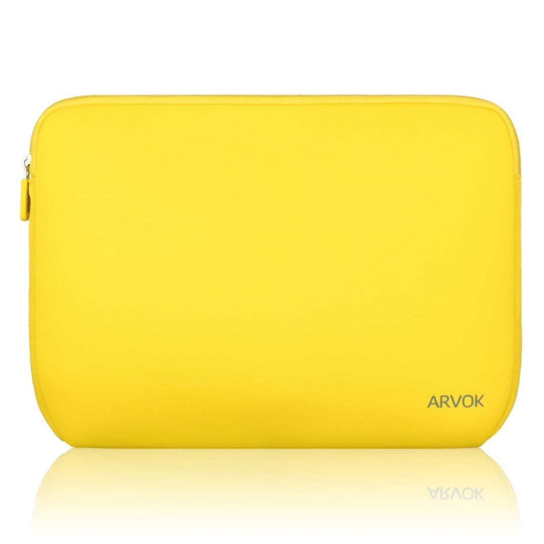 ARVOK 15-15.6 Inch Laptop Sleeve Multi-Color & Size Choices Case/Water-Resistant Neoprene Notebook Computer Pocket Tablet Briefcase Carrying Bag/Pouch Skin Cover for Acer/Asus/Dell/Lenovo, Yellow