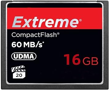 WQDMKE 16GB CompactFlash Memory Card UDMA Speed Up to 60MB/s CF Camera Card