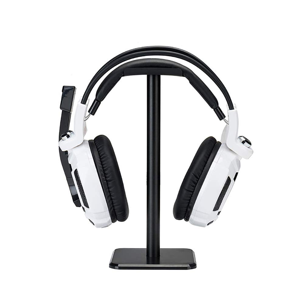 Headphone Stand Hanger,Universal Aluminum Metal Headphone Holder for AirPods Max,HyperX Cloud II,Xbox One,Turtle Beach,Sennheiser,Sony,Bose,Beats PC Gaming Headset Display&Wireless Headphone(Black)