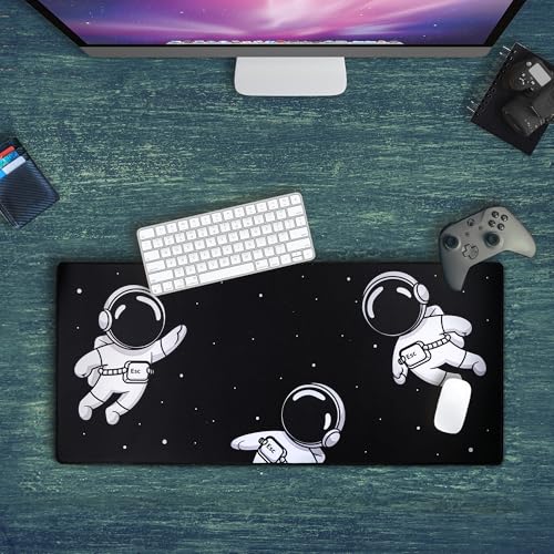 Gaming Mouse Pad: Keycadets Gravity Large Desk Pad for – Close-up Detail