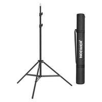Neewer Pro 6 Feet/190CM Photography Light Stands with Carrying Case for Reflectors, Softboxes, Lights, Umbrellas, Backgrounds,etc