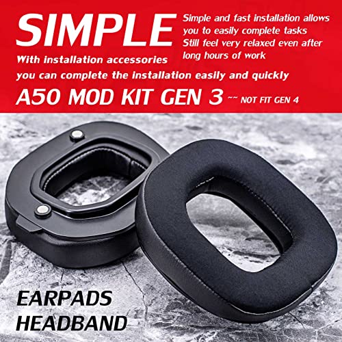 A50 GEN 3 Mod Kit: DIMOST Cooling Gel Ear Pads and Headband – Packaging
