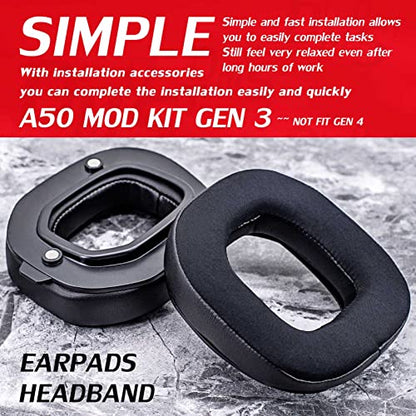 A50 GEN 3 Mod Kit: DIMOST Cooling Gel Ear Pads and Headband – Packaging