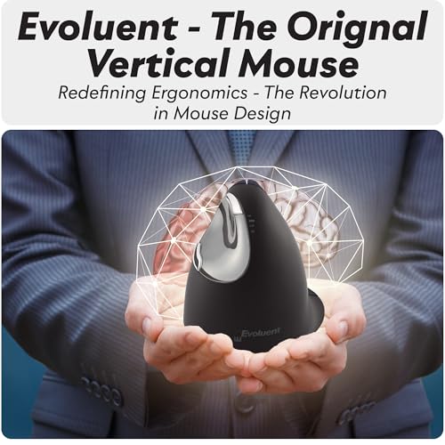Mouse Vertical: Evoluent VM4RW Wireless Ergonomic Mouse – Feature Highlight