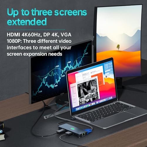 Laptop Docking Station: Homsmark 11-in-1 Dual Monitor 3.2 – Packaging