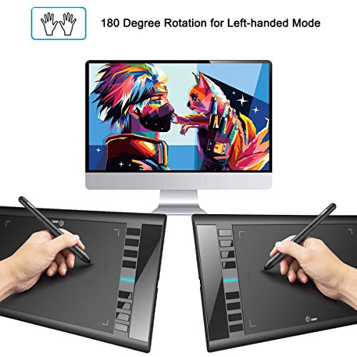 Tablet Graphics: UGEE M708 10x6 Inch Large Drawing Tablet – Packaging