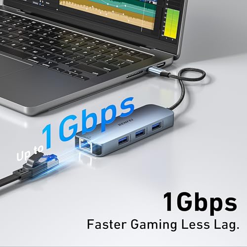 BENFEI USB C Hub 6-in-1: Premium Aluminum Case with HDMI 4K – Packaging