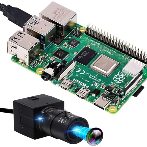 Camera Webcam: IFWATER 4K USB Camera 2.8-12mm 4X Varifocal – In Use