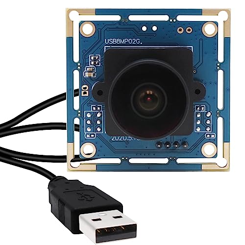 Camera Module: MMlove 8MP HD USB Camera Module 170 Degree – Front View