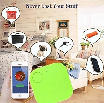 Key Finder, Bluetooth Luggage Tracker tag Locator, Wireless Key Tracker,Remote Finder Tracking Device APP Control Compatible with iOS Android for Keys, Pets, Phone, Wallet, Handbag (10)