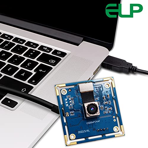 ELP 8MP USB Camera: Autofocus 4K PC Raspberry Pi Mini UVC – Packaging