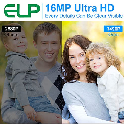 ELP 16MP: ELP Autofocus USB Camera with Metal Case – Packaging