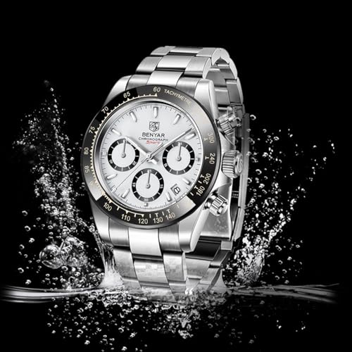 Men Watch: BENYAR Quartz Movement Wrist Watch Analog – Packaging