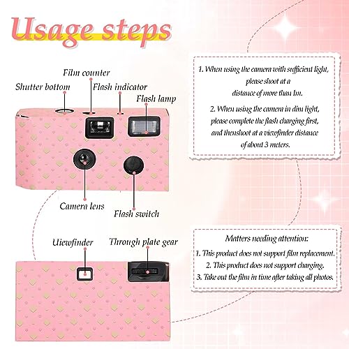 6 Pack Disposable Camera Bulk for Wedding – Close-up Detail
