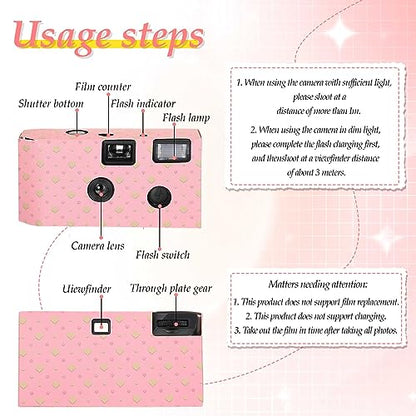 6 Pack Disposable Camera Bulk for Wedding – Close-up Detail