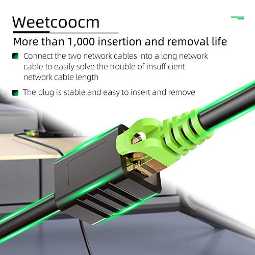 Extension Cable: Weetcoocm Ethernet 65ft Network Cat6a – In Use